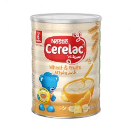Nestle Cerelac Wheat & Fruits (From 6 Months) 1kg 