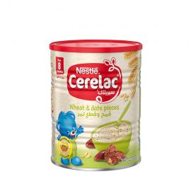 Nestle Cerelac Wheat & Date Pieces (From 8 Months) 400 G