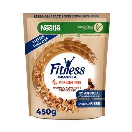 Nestle Fitness Granola Clusters With Quinoa, Almonds & Chocolate 450g