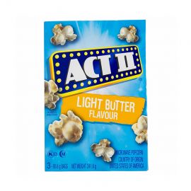 Act II Microwave Popcorn Light Butter Flavour 241.8g