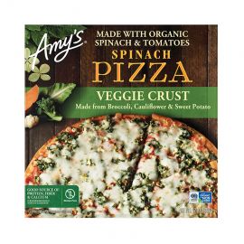 Amy's Veggie Crust Organic Spinach Pizza 9Oz