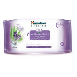 Himalaya Aloe Vera & Lavender Soothing & Protecting Baby Wipes 56's