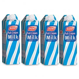 KDD Long Life Full Cream Milk 4X1L