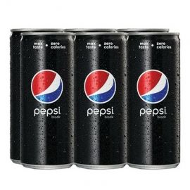 Pepsi Black Can 6X250Ml