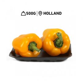Fresh Holland Yellow Capsicum (500g Approx.)